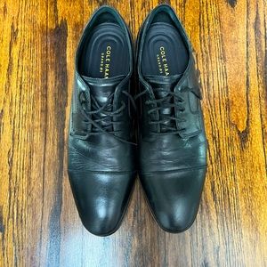 Cole Hann - black dress shoes. Size 13w